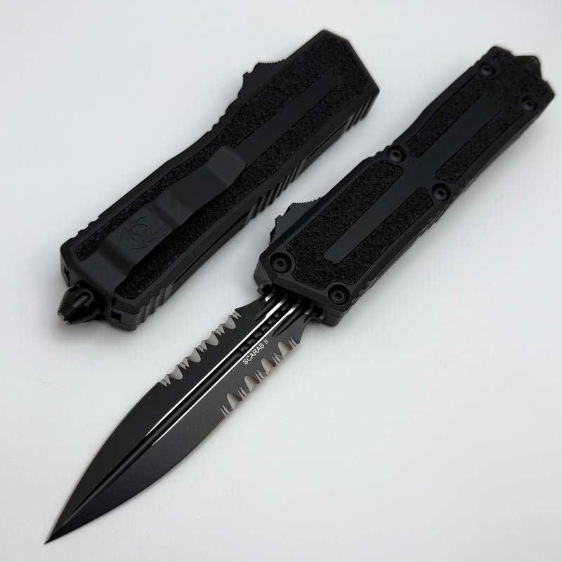 Microtech Scarab 2 Gen 3 Tactical D/E Partial Serrated 1280-2T