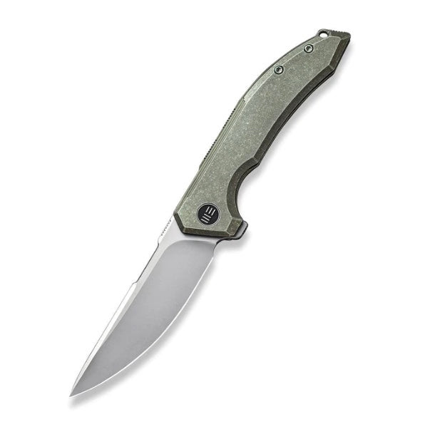 We Knife Quixotic Green Titanium Handles & CPM 20CV WE21016-4