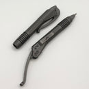 Microtech Siphon Pen II Stainless Steel Apocalyptic Claw Signature Series 401-SS-APCS