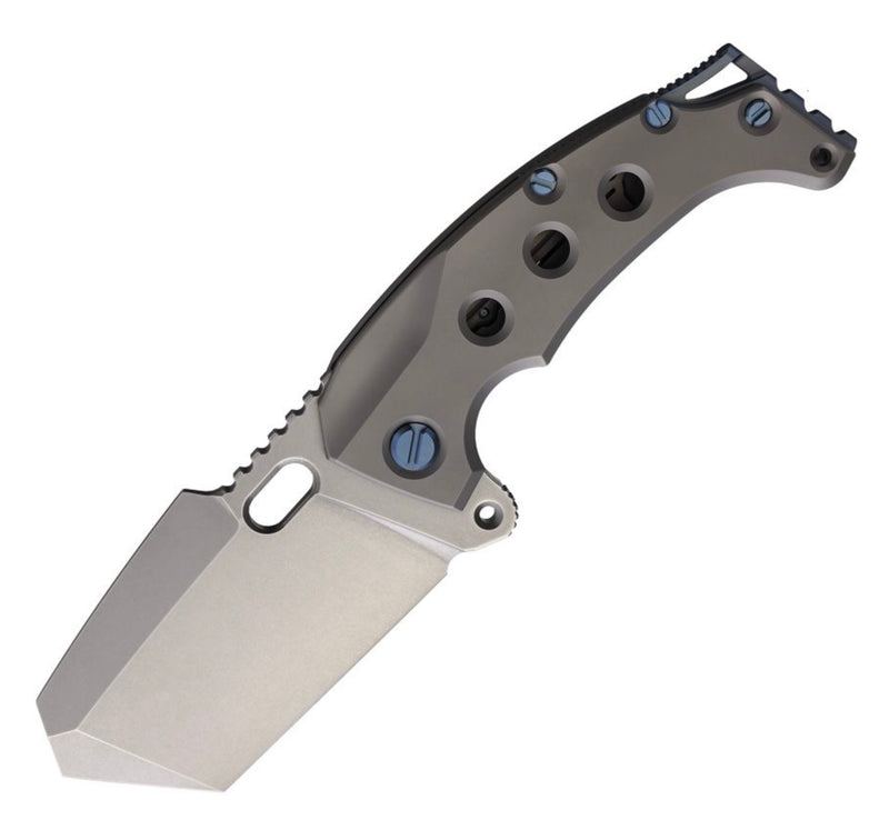 PMP Knives Titano Titanium w/ Blue Hardware & M390 PMP066