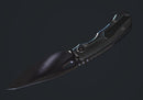 Pre Order Custom Knife Factory & Rotten Design EVO 5 DLC Titanium Handles w/ Mirror DLC M398