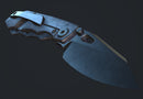 Pre Order Custom Knife Factory & Rotten Design EVO-XS Dark Crystal Titanium Handles w/ DLC M398