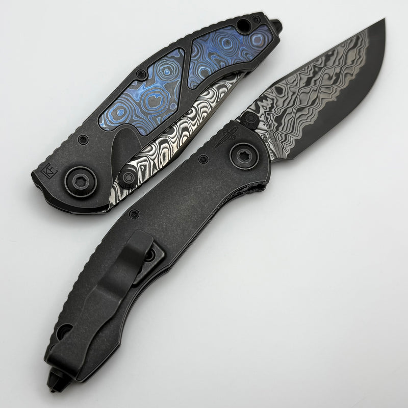 Custom Knife Factory & Anthony Marfione Sokosha Blackwash/ZircuTi w/ MagnaCore