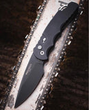 Pro-Tech TR-4 Auto Black Handle w/ Safety & DLC MagnaMax T4103 MM