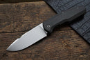 PRE ORDER Custom Knife Factory FIF21 Crystal Titanium DLC Handles & M398 Hand Satin