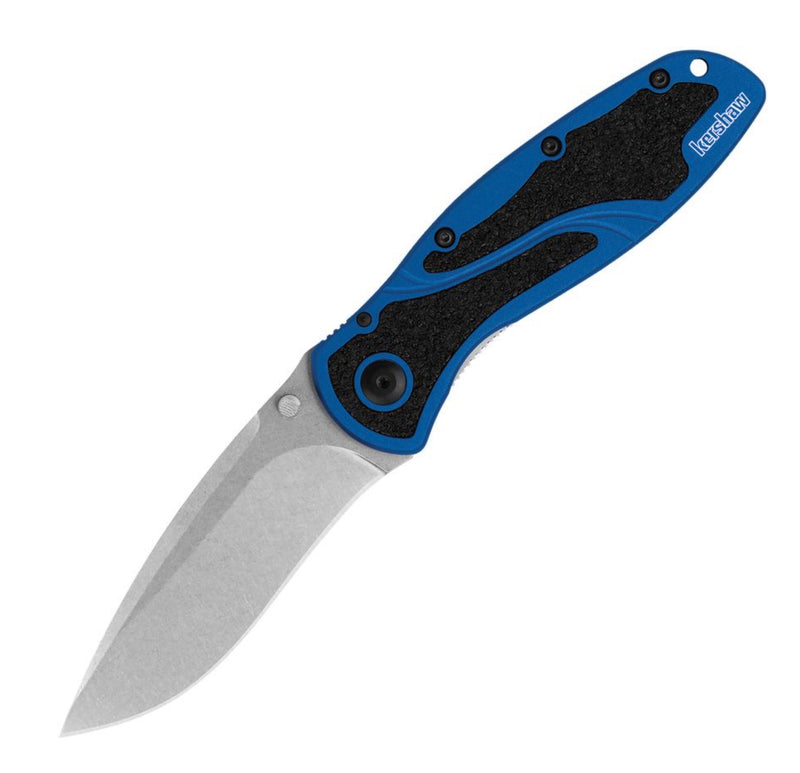 Kershaw Blur Blue Handle w/ Stonewash MagnaCut 1670NBMAG