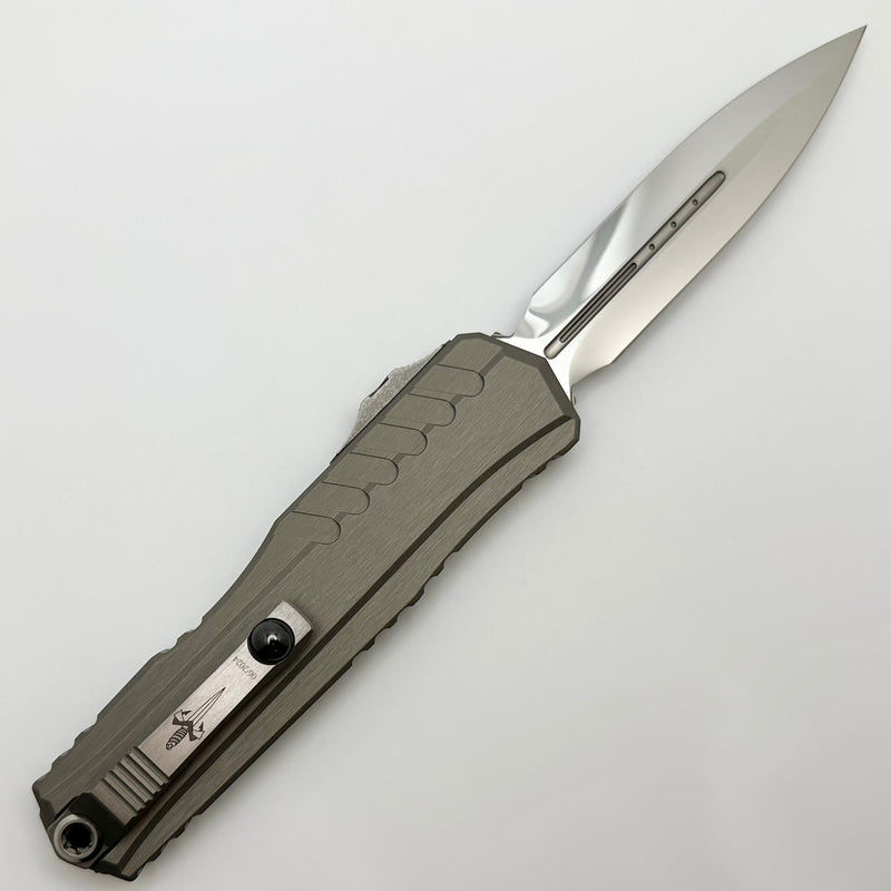 Marfione Custom Knives Cypher II D/E Mirror Polish w/ Natural Handle & Apocalyptic Hardware