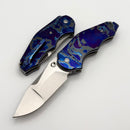 Yan Knives GTC Cabot -  Zircu-Ti Handles S90V Compound Ground Blade