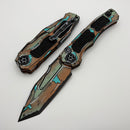 Heretic Knives Wraith Auto V4 Cel Shade Shipwreck w/ Tanto MagnaCut H100-CS-SHIP