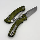 Microtech Amphibian Mini RAM LOK OD Green Frag Aluminum & Stonewash M390MK 137MRL-10FROD