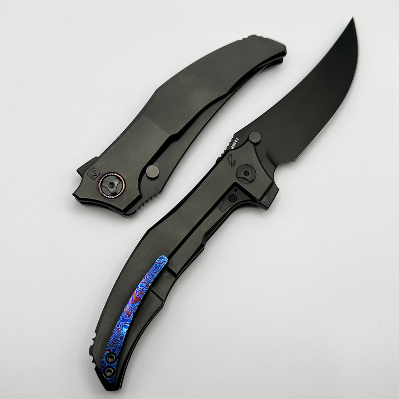 Custom Knife Factory DLC Persian Titanium Integral & M390