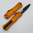 Microtech Knives Mini Hera Orange Handles w/ Black Bayonet M390MK 1701M-1OR