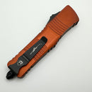 Microtech Combat Troodon D/E Halloween Orange Standard 23’ 142-1HWS