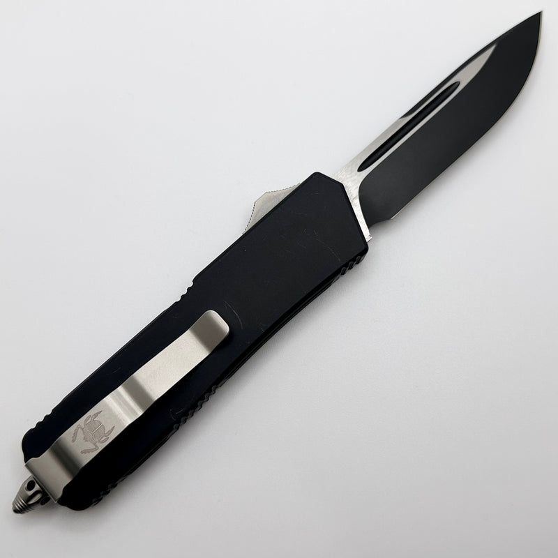 Microtech Scarab Executive Single Edge Black Standard 176-1 PRE OWNED