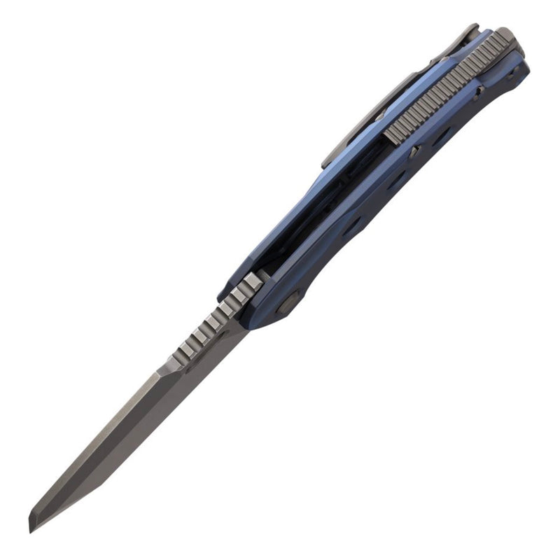 PMP Knives Titano Blue Titanium & M390 PMP067