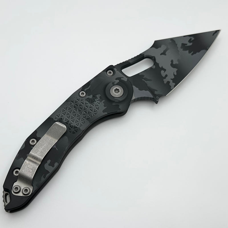 Microtech Borka Stitch Auto Urban Camo 169-1UCS Pre Owned