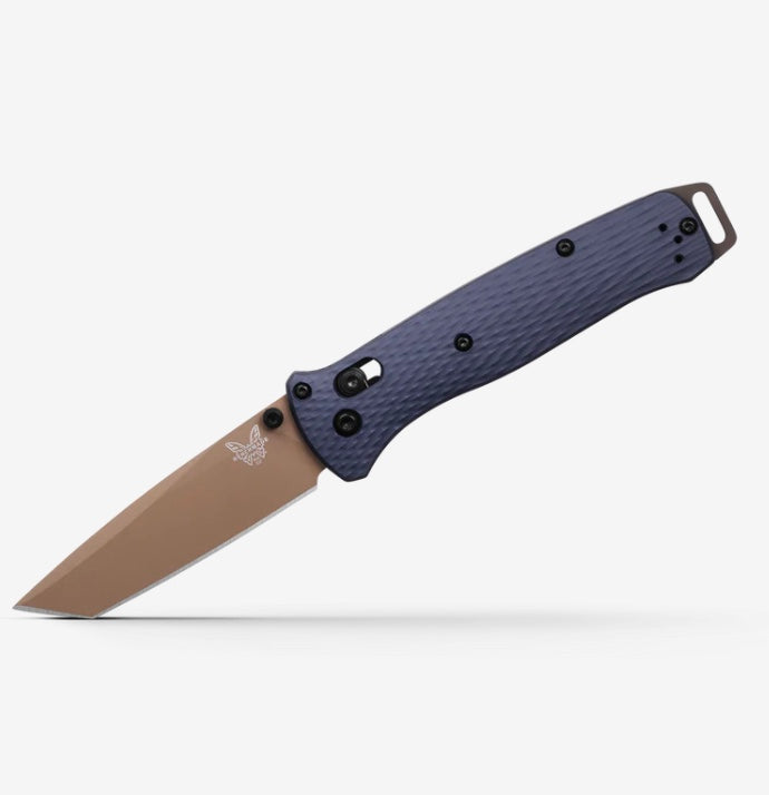 Benchmade Bailout Crater Blue Aluminum Handles & M4 537FE-02