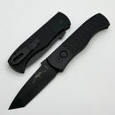 Pro-Tech Emerson CQC7 Auto Textured Black Handle w/ DLC Tanto 154CM E7T06