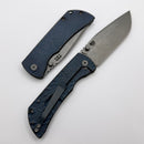 McNees Performance Machined Mac 2 3.5" Jigged Atomic Blue/Bronze w/ Stonewash MagnaCut ONE PER HOUSEHOLD