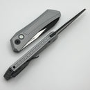 Pro-Tech Oligarch Gray Aluminum Handle w/ DLC/Satin MagnaCut 2024.Oligarch.05