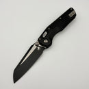 PRE-OWNED Microtech MSI RAM LOK Mini Black Frag Aluminum Handles w/ Black M390MK 210M-1FR