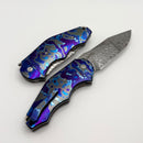 Yan Knives GTC Cabot -  Zircu-Ti Handles Grabak Damasteel Compound Ground Blade