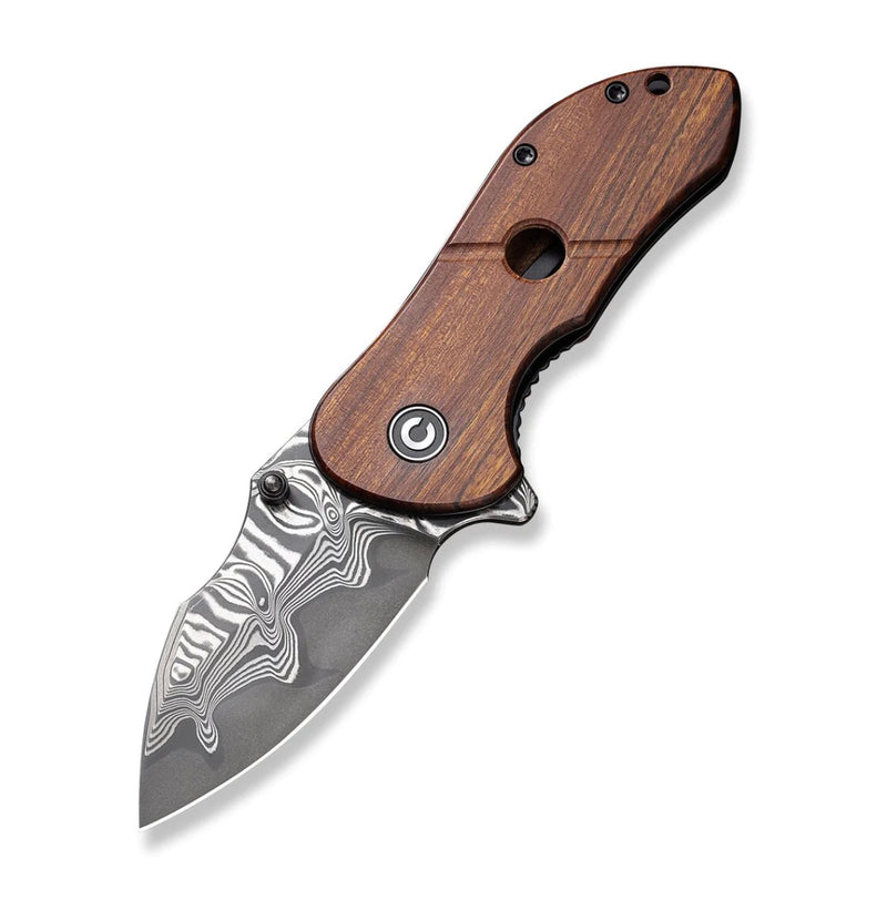 Civivi Gordo Guibourtia Wood & Damascus C22018C-DS1