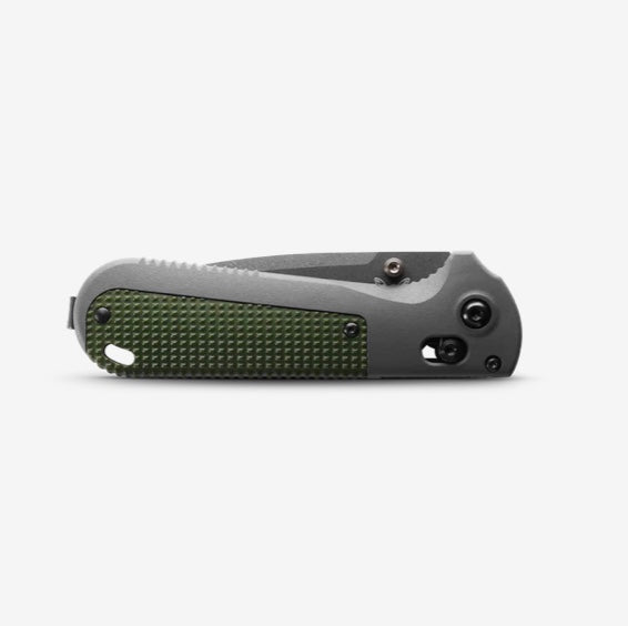 Benchmade Redoubt Overland Gray & Forest Green w/ Drop Point D2 430BK