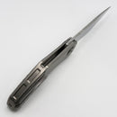 Holt Bladeworks Renegade w/ Titanium Hammered Burnished Handles & Uddeholm Vanax SuperClean, Near Mirror 320