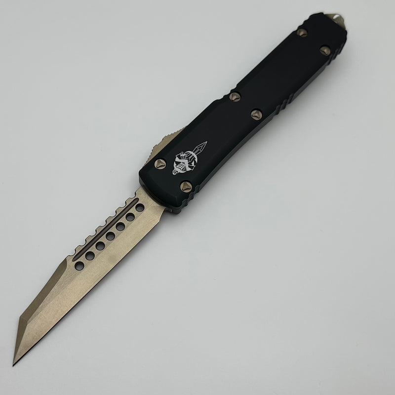 Microtech Ultratech Warhound Bronze Standard & Black 119W-13S Pre Owned