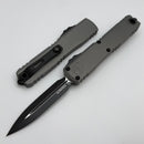 Microtech Ultratech ZBP Tactical D/E w/ Natural Clear Handle 1122-1NC