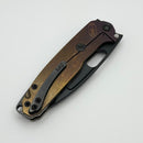 Medford Knife Infraction DLC S45 & Bronze/Violet Fade Handles w/ Black Hardware
