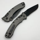 Microtech Amphibian RAM LOK Fluted Natural Clear w/ DLC M390MK 137RL-1DLCTFLNCS