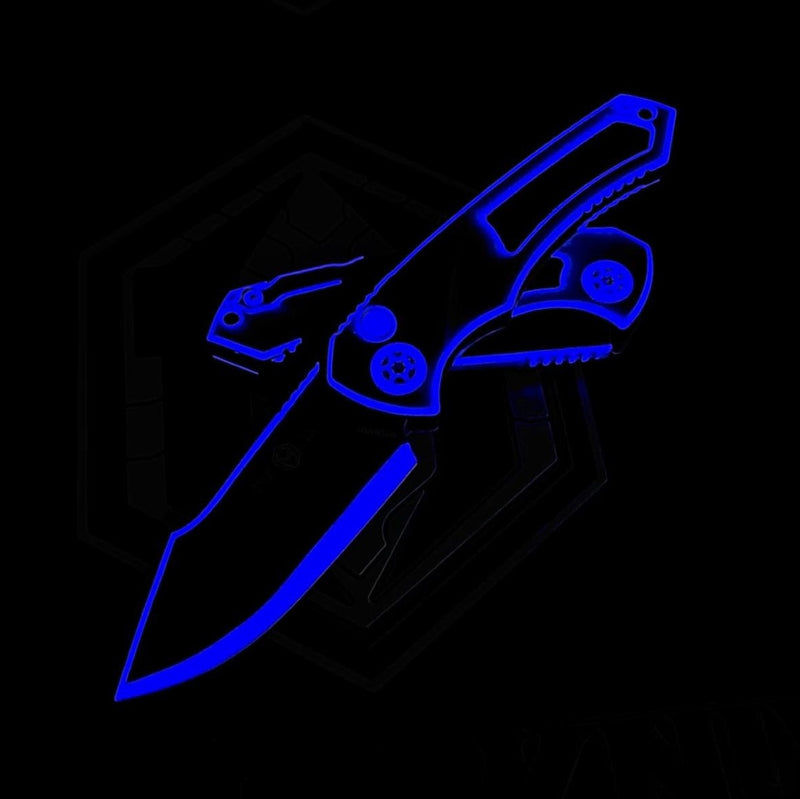 Heretic Knives Pariah Auto Secret Cel Shade w/ MagnaCut H048-CS-SC