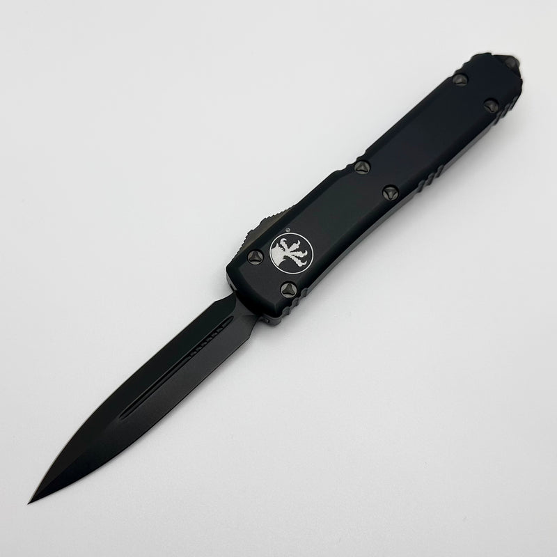 Microtech Ultratech Double Edge DLC Black Tactical Signature Series 122-1DLCTS PRE OWNED