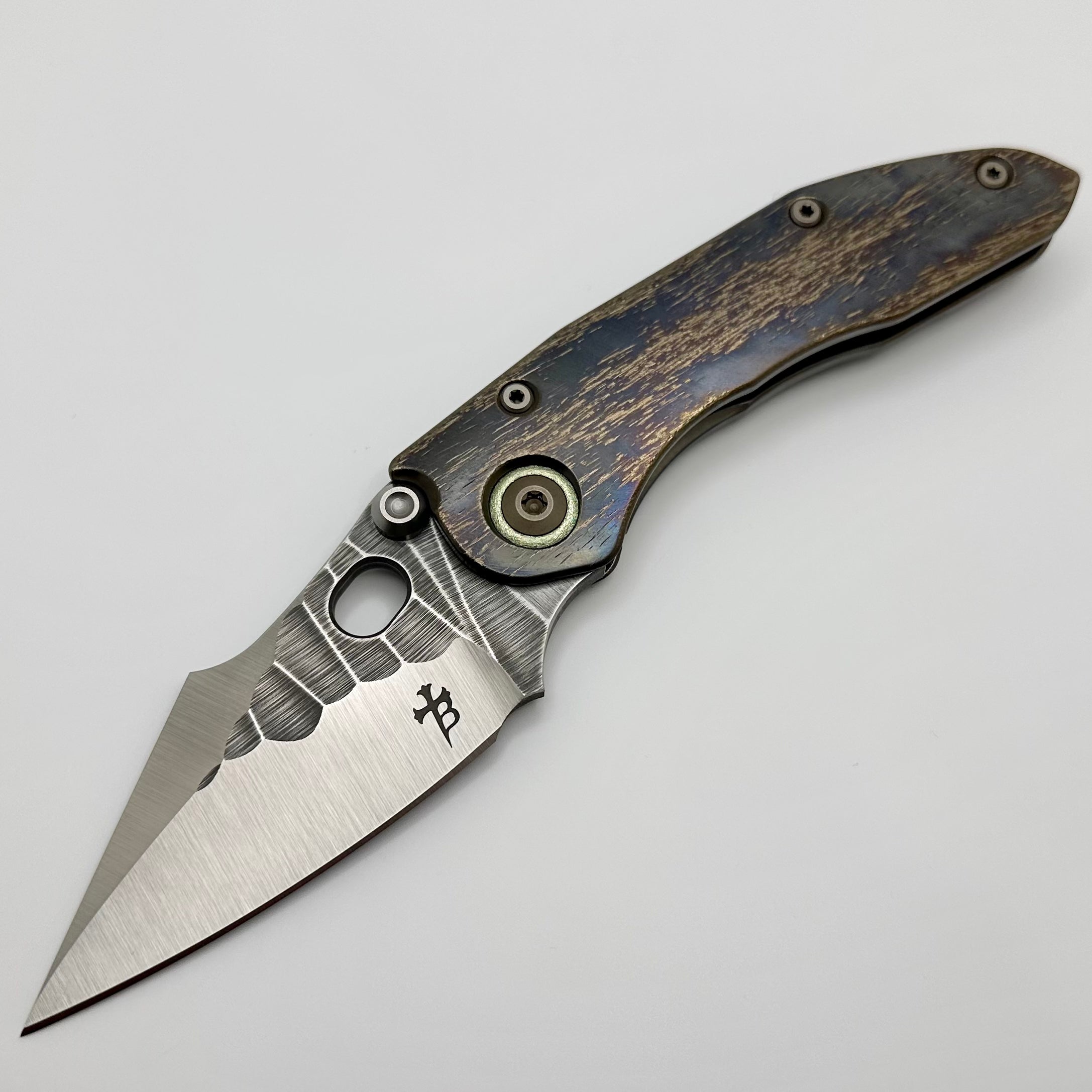 Borka Blades Custom Rocker Cosmic Stitch w/ Rock Grind Blade & Backspa