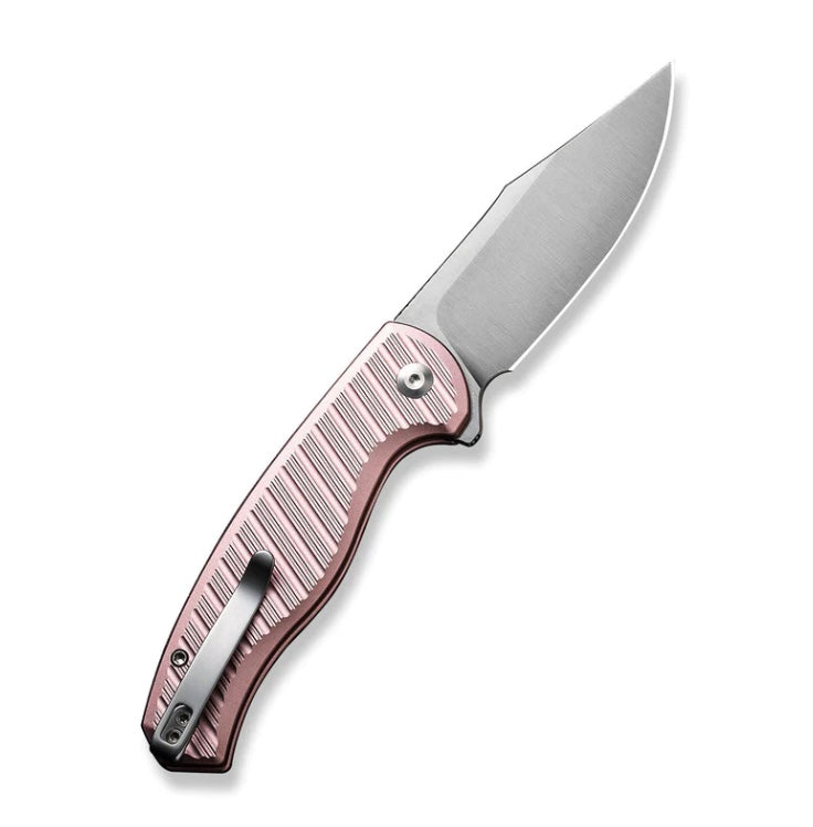Civivi Stormhowl Flipper Satin/Pink Aluminum Handles w/ Nitro-V C23040B-3
