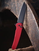 Pro-Tech Malibu Red Handle w/ DLC MagnaCut Reverse Tanto Blade 5403-Red