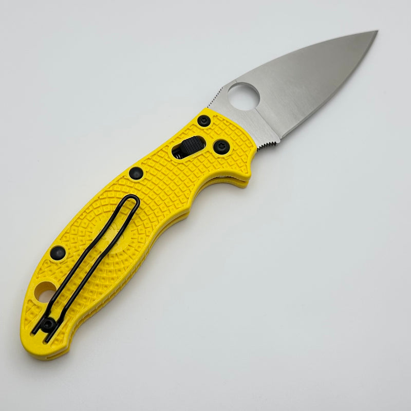 Spyderco Manix 2 Lightweight Salt Yellow & MagnaCut C101PYL2 Pre Owned