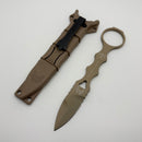 Benchmade Mini SOCP Desert Sand Cerakote 440C Fixed Blade 177SN
