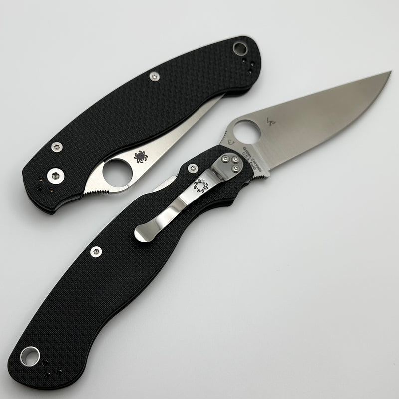 Spyderco Knives Military 2 Sprint Run w/ Carbon Fiber & CPM-S90V C36CFP2