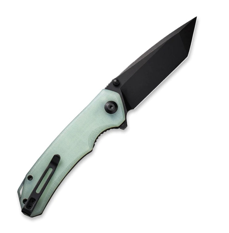 Civivi Brazen Flipper Jade Natural G-10 &  Black Tanto D2 C2023E