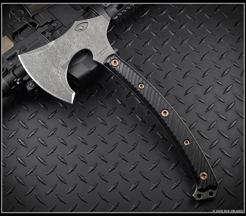 RMJ Tactical Berserker Acid Etched w/ Black G-10