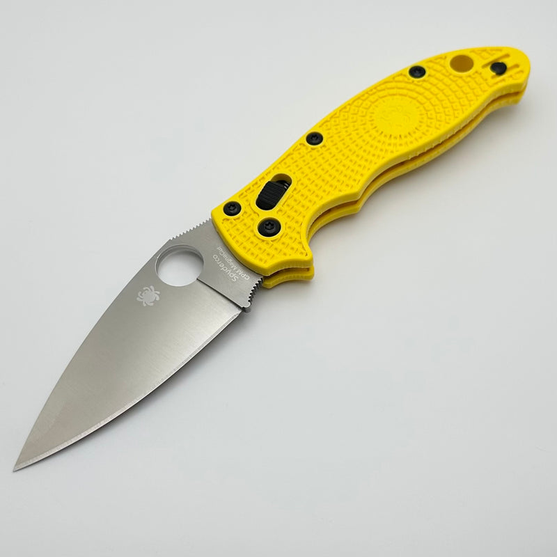 Spyderco Manix 2 Lightweight Salt Yellow & MagnaCut C101PYL2 Pre Owned