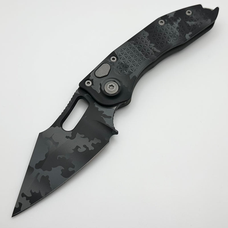 Microtech Borka Stitch Auto Urban Camo 169-1UCS Pre Owned