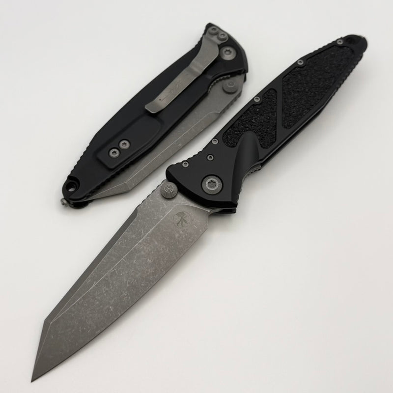 Microtech Socom Elite Warcom w/ Black Handles & Apocalyptic 259-10APS