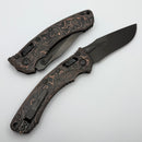 Microtech Marfione Select Amphibian RAM LOK Slab Side Livewire Carbon Fiber Handles & DLC M390MK 137RL-1DLCTMS3