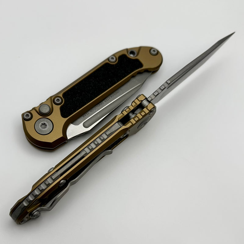 Microtech Knives LUDT Gen III Apocalyptic Tanto w/ Tan Handle 1136-10APTA