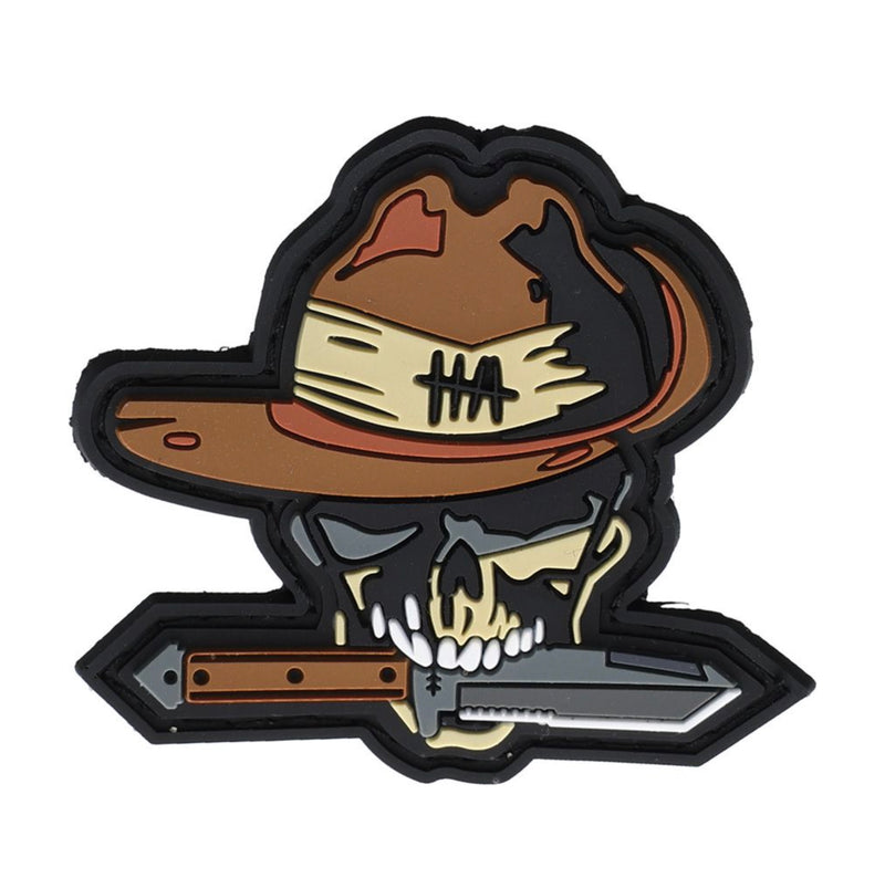 Halfbreed Blades Skull Knife Morale Patch