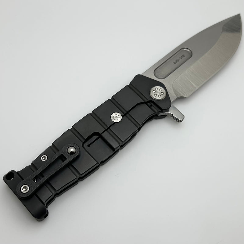 Medford Knife USMC Fighter Flipper DLC Handles w/ Tumbled S45VN